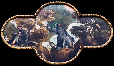 Saint Francis Receiving the Stigmata by Paolo Veronese